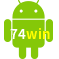 Aplicativo 74win para Android